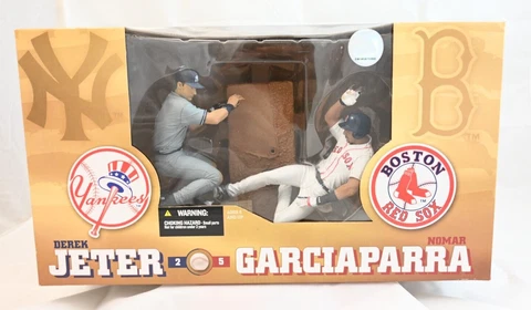 2004 McFarlane MLB 2-Pack Box Set Derek Jeter Nomar Garciaparra Yankees Red Sox Cover