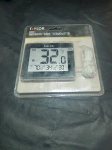 Taylor Wired Indoor/Outdoor Weather Station - Picture 1 of 2