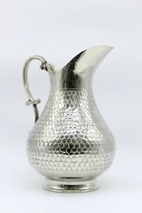 UNIQUE Handmade Handcarved Copper Turkish Pitcher Ewer ibrik 25cm 9.8in  - Picture 1 of 5