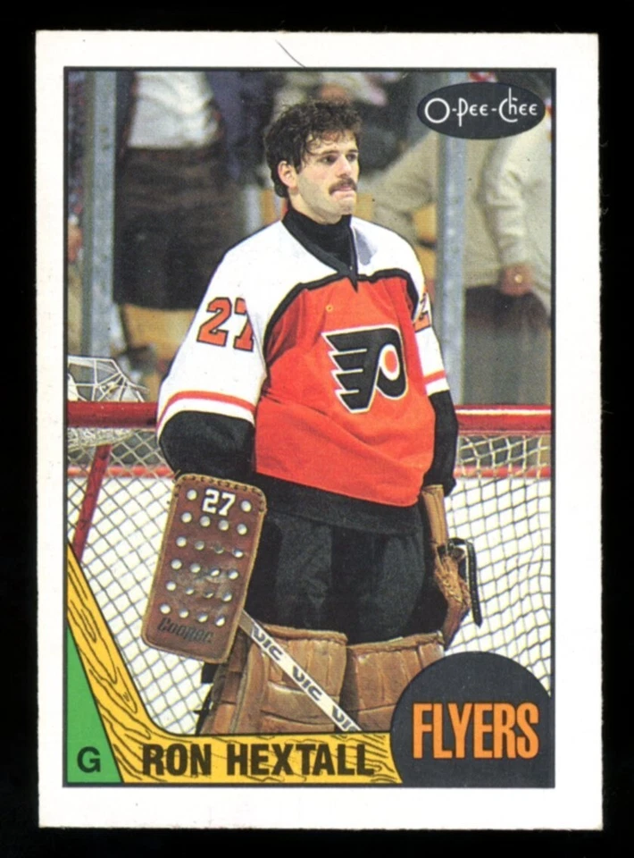 1987-88 OPC O PEE CHEE NHL#169 Ron Hextall Rookie NM Philadelphia Flyers RC Card - Image 1 of 2