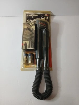 Black & Decker Black Snake Light Flexible Flashlight New In Original Pack SLB1MQ - Image 1 of 2