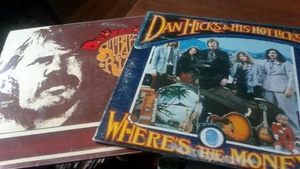 Dan Hicks & His Hot Licks: Striking It Rich  & Where's the $$  Blue Thumb lp vg - Imagen 1 de 1