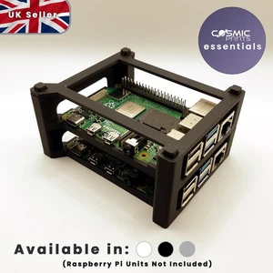 Raspberry Pi Stacking Tower | 3D Printed Holder for Pi B / B+ / 2 / 3 / 4 - Picture 1 of 7