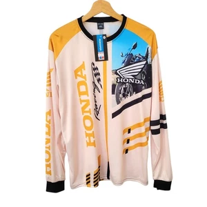 Honda Racing Trikot T-Shirt Langarm Motocross Gr. L - Neu - Bild 1 von 4