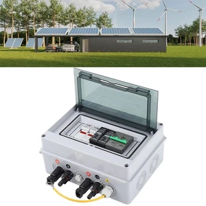 Solar Photovoltaic Combiner Box 1 in 1 Out Easy to Use Heat-resistant - Bild 1 von 6