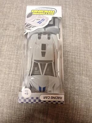 BRAND NEW Mini Remote Control Car Gray Race Car Drag Car Nib - Image 1 of 4