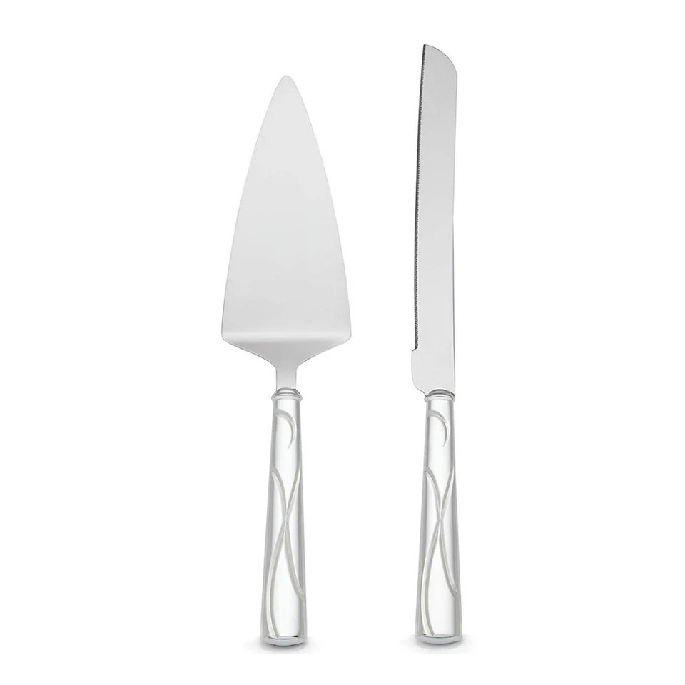 Lenox Adorn 13" Wedding Cake Knife & Server Set 837359 W/box 1x L/n