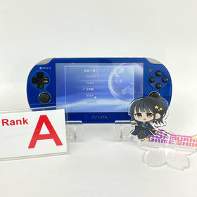 PS Vita PCH-1000 Sapphire Blue Console Only A Rank Sony PlayStation 1Day Ship909