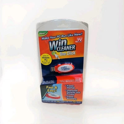 Win Cleaner One Click Professional USB Computer Clean Repair for PC Laptop - Image 1 of 2