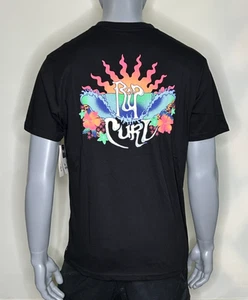 Rip Curl - Mens - T Shirt - Dazed Tee - Black - Surf Clothing - Picture 1 of 6