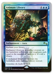 Animate Library #26 (Foil) (LP) Unstable UST Magic MTG - Picture 1 of 1