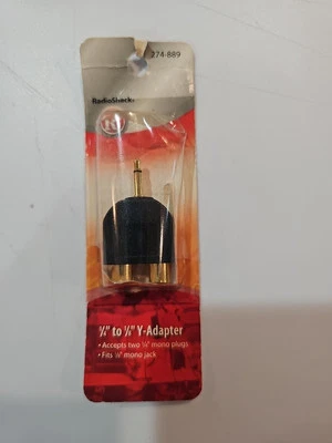 RadioShack 274-889 Gold-Plated Mono Audio Adapter - Image 1 of 2