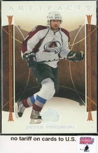 2022-23 Artifacts Leather #156 Peter Forsberg - Picture 1 of 2