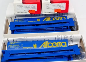 2x Intermountain ALNX-01/02  HO Alberta Take Break Cylindrical Grain Car KIT LOT - Bild 1 von 3