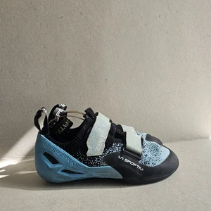 ZAPATOS DE ESCALADA PARA MUJER LA SPORTIVA ZENIT AZUL/NEGRO UK4 EU37 - Imagen 1 de 8