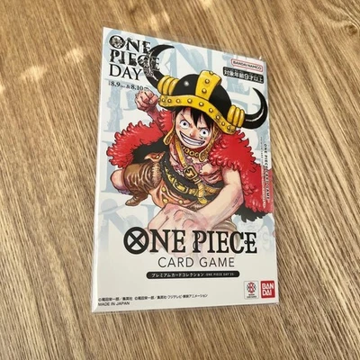 ONE PIECE DAY’25 Limited Elbaph Premium Card Promo Luffy BANDAI Japan Holiday - Image 1 of 4