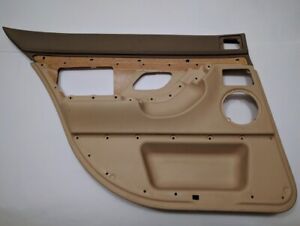 Genuine BMW E38 Door panel. Nappa leather. Sand beige. Driver. Rear 51428179253