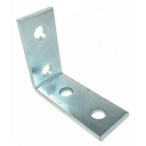 (25) (4) Montaje de ángulo de 90° de orificio para canal Unistrut/B-Line chapado en zinc P1325 - Imagen 1 de 7