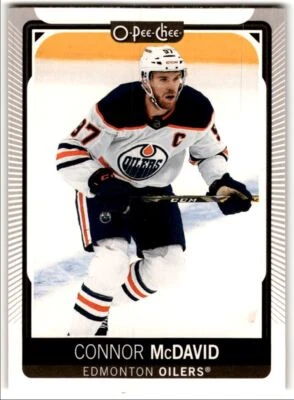 2021-22 O-Pee-Chee Connor McDavid #1 Edmonton Oilers - Image 1 of 2