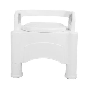 Bedside Mobile Toilet Height Adjustable Potty Chair For Adults For Elderly For - Picture 1 of 24