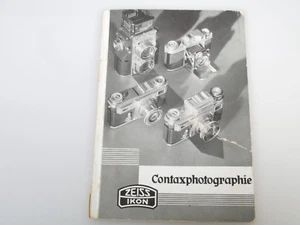 Zeiss Ikon Contax Folleto Libro Contaxphotographie C 740 96 S. DIN A5 ORIGINAL - Imagen 1 de 2