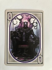 Black Panther American Marvel Superhero Comic Super Hero Swap Playing Card KING