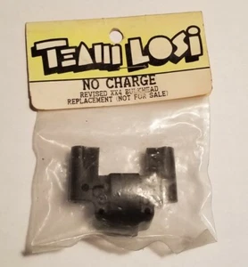 Team Losi Bulkhead Revised xx4 Black 4wd Buggy Vintage Rc A-1201 Replacement Rc - Picture 1 of 1