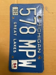 michigan license plate - Picture 1 of 1