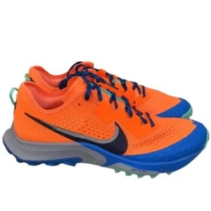NIKE Air Zoom Terra Kiger 7 CW6062 800- Orange-Size 8.5-NNTNB-S44 - Picture 1 of 5