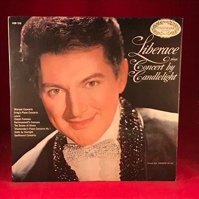 LIBERACE Concert By Candlelight 1967 UK Vinyl LP EXCELLENT CONDITION best of # - Image 1 of 4