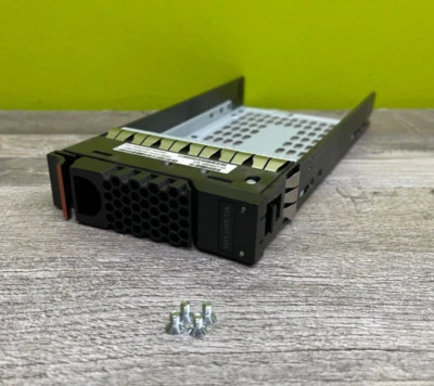 IBM 95310-06 0994927-02 Caddy 3.5” 2TB HDD Caddy 45W8286 LFF HS1235-E + Screws - Image 1 of 4