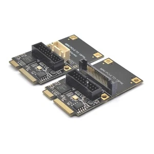 Mini PCI-E to USB3.0 Adapter Mini PCIE to 19Pin USB3.0 Expansion Card - Picture 1 of 10