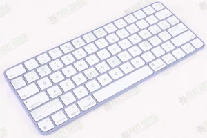 New Purple Apple Magic Keyboard W/Touch ID | Compact Layout | A2449 | Lightning - Picture 1 of 7