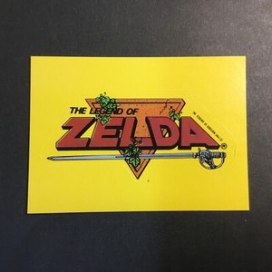 1989 Topps Nintendo Stickers #10 The Legend of Zelda