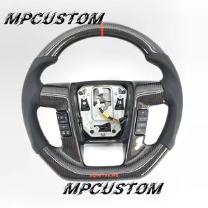 Carbon fiber Steering Wheel fit For Ford F-150 F150 Raptor Expedition 2009-2017 - Bild 1 von 9