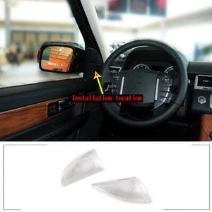 For Land Rover Range Rover Sport 2010-13 Horn Trim Cover Stainless Steel Silver - Picture 1 of 6