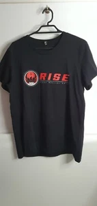 Rise   Mixed Martial Arts  Double Sided Print  Black Tee  Size M - Bild 1 von 5