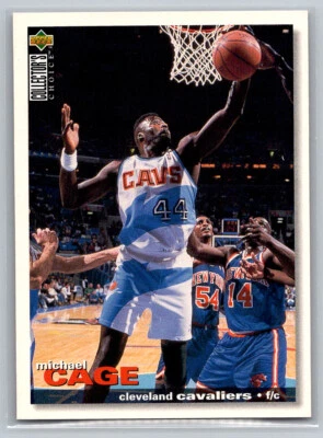 # 75 Michael Cage Cleveland Cavaliers 1995-96 Collector's Choice - Image 1 of 2