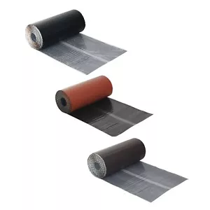 Wandanschlussband ALU 3D Struktur Kaminanschlussband Kaminanschluss 300mm x 5,0m - Bild 1 von 4