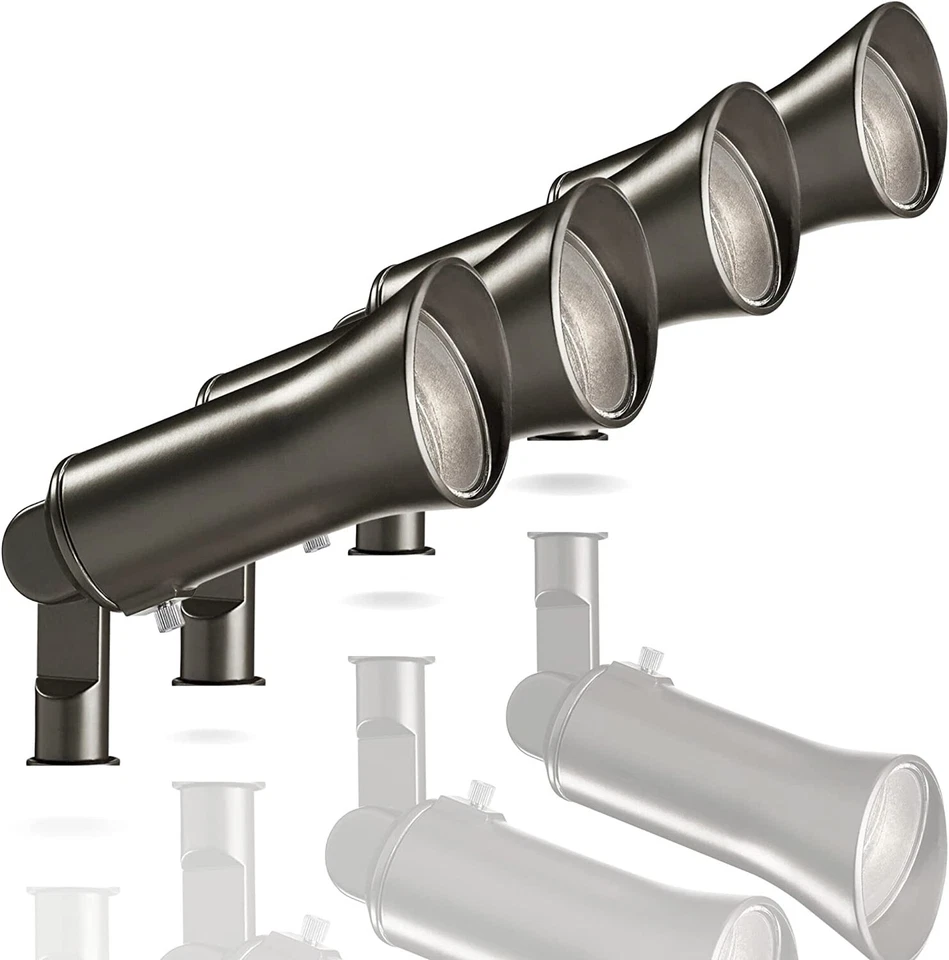 Kichler Landscape 28311 - 3 Watt Olde Bronze LED Spot Light - 12 Volts (4 Pack) - Image 1 of 4