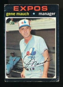 1971 Topps | Gene Mauch Montreal Expos | #59 - Picture 1 of 2