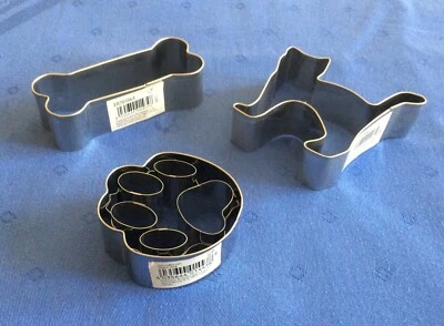 Weihnachten  Kekse Ausstecher-Set - Hundepfote - Knochen - Katze - BUTLERS - NEU - Bild 1 von 4