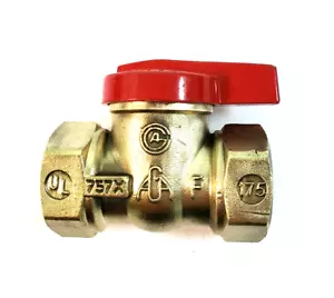3/4 pollici Valvola a sfera per gas in ottone B&K ProLine 110-524HC - Foto 1 di 5