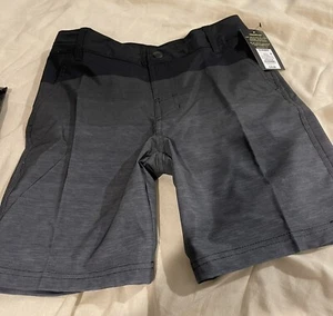 NWT Art Class Boys Black/Gray Swimming Trunk Short Husky - Picture 1 of 2