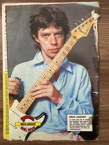 Mick Jagger Rolling Stones Rückseite Cover dänisches Magazin/Comic SØLVPIL 1979 17x25cm - Bild 1 von 5
