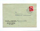 Lettera Carl Kiendl Costruzione Giardino Straubing 1941