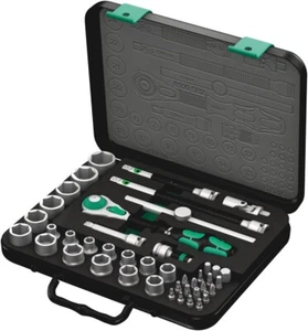 Wera 8100 SB 2 Zyklop Speed Ratchet 3/8" Drive Metric 43 Pce Set 05003594001 - Picture 1 of 18