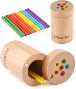 Toddler Toys Montessori Toys for 1 2 3 Year Old, Color Matching Fine Motor Toys - Picture 1 of 6