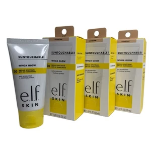 e.l.f. SKIN Suntouchable Whoa Glow SUNBEAM Sonnenschutz LSF 30 Make-up Primer 3 NEU - Bild 1 von 8