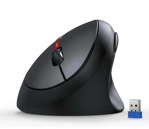 TECKNET Ergonomic Mouse, 4800 DPI Wireless 5 Adjustable DPI Levels, 6 Buttons - Picture 1 of 3